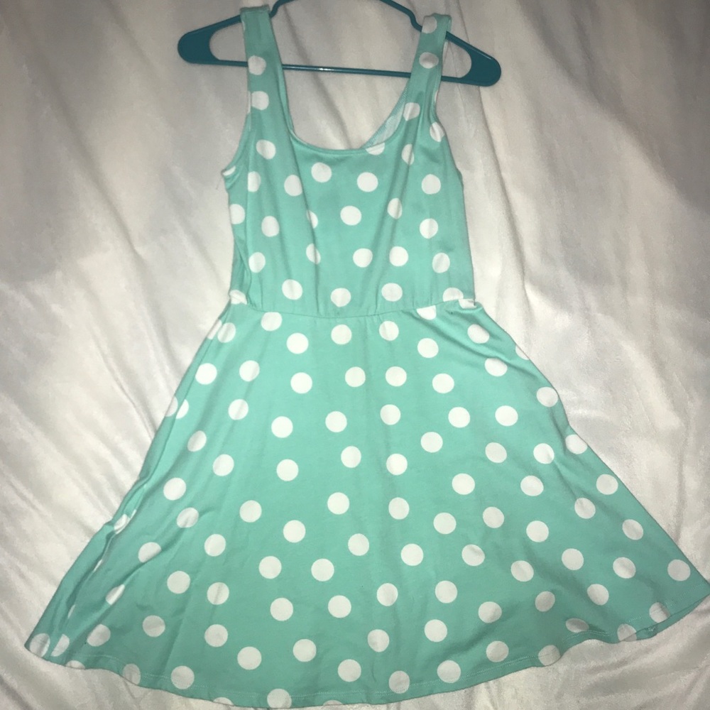 Summer polka dot dress